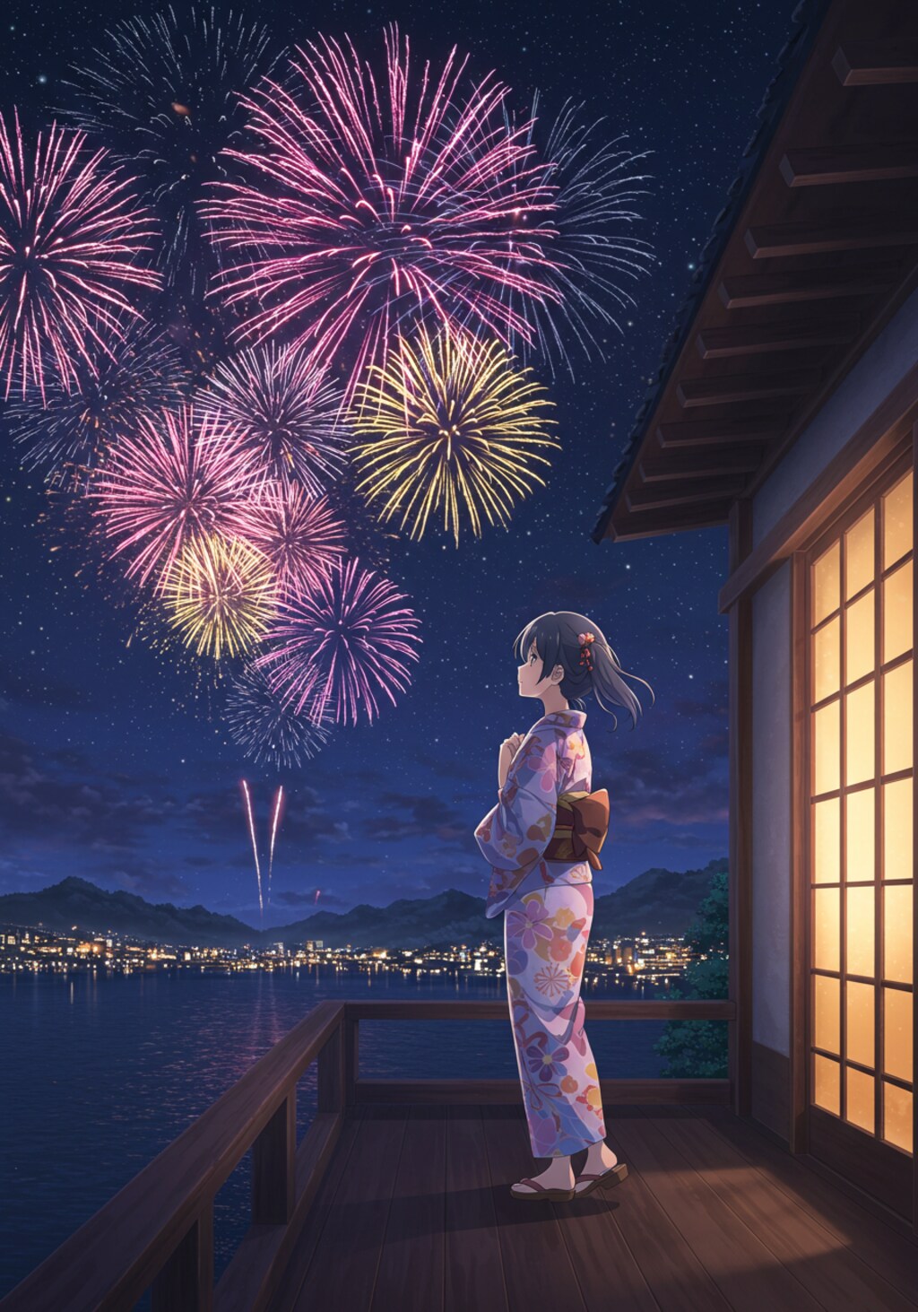 夏の風物詩・花火