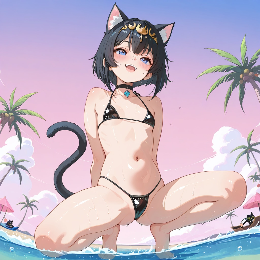 黒猫少女