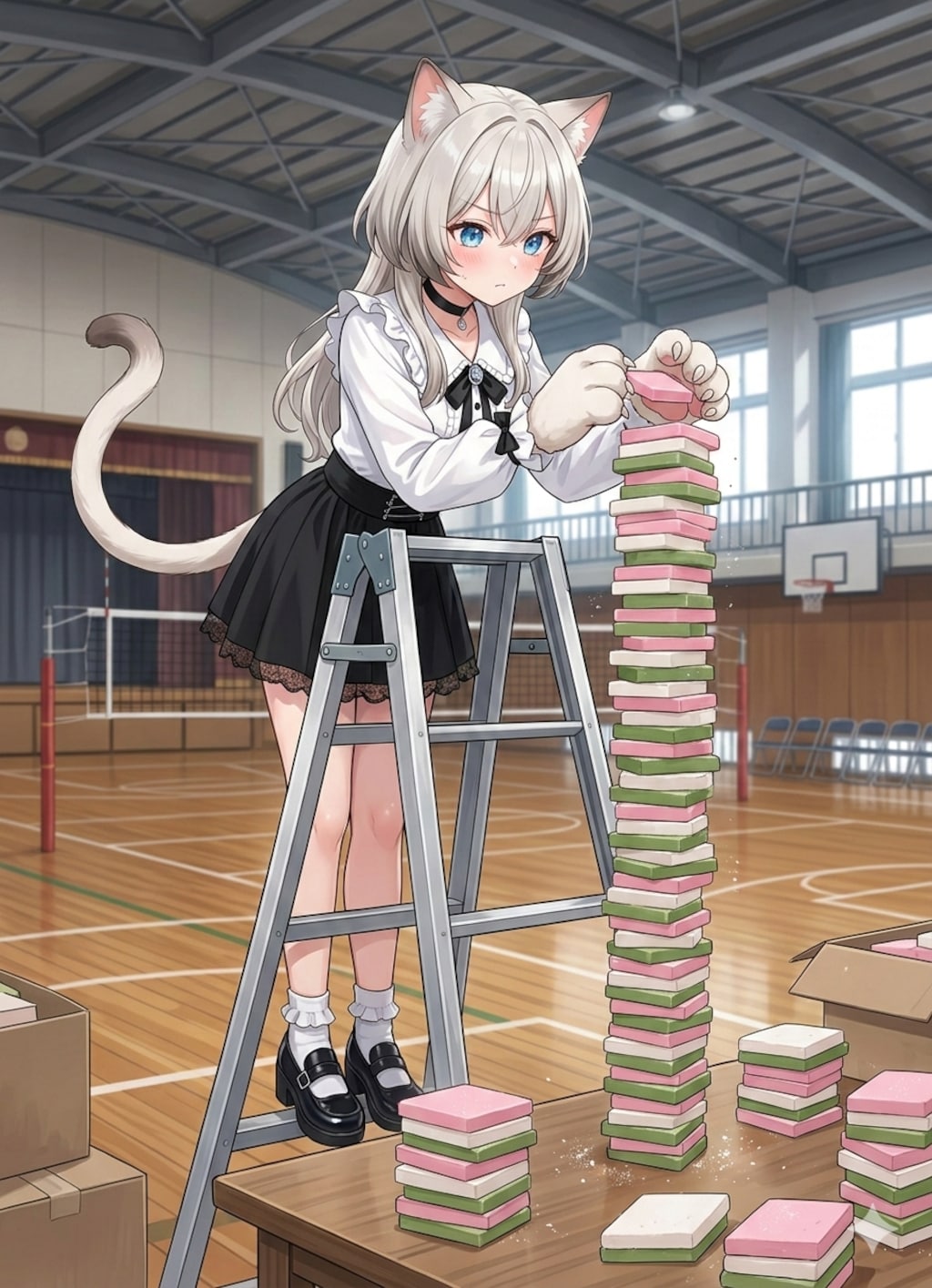 菱餅チャレンジ