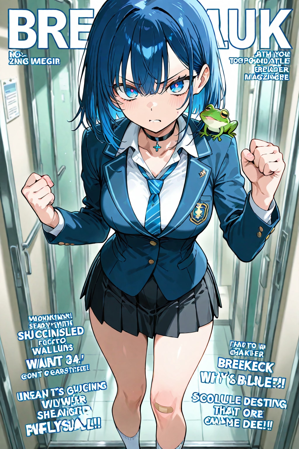 古波蔵眞琴さん(表紙風) | の人気AIイラスト・グラビア