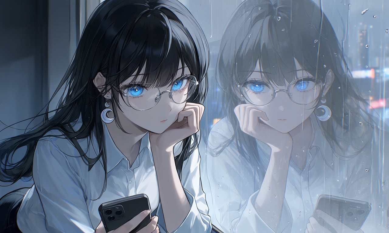 嵐と窓ガラス | の人気AIイラスト・グラビア