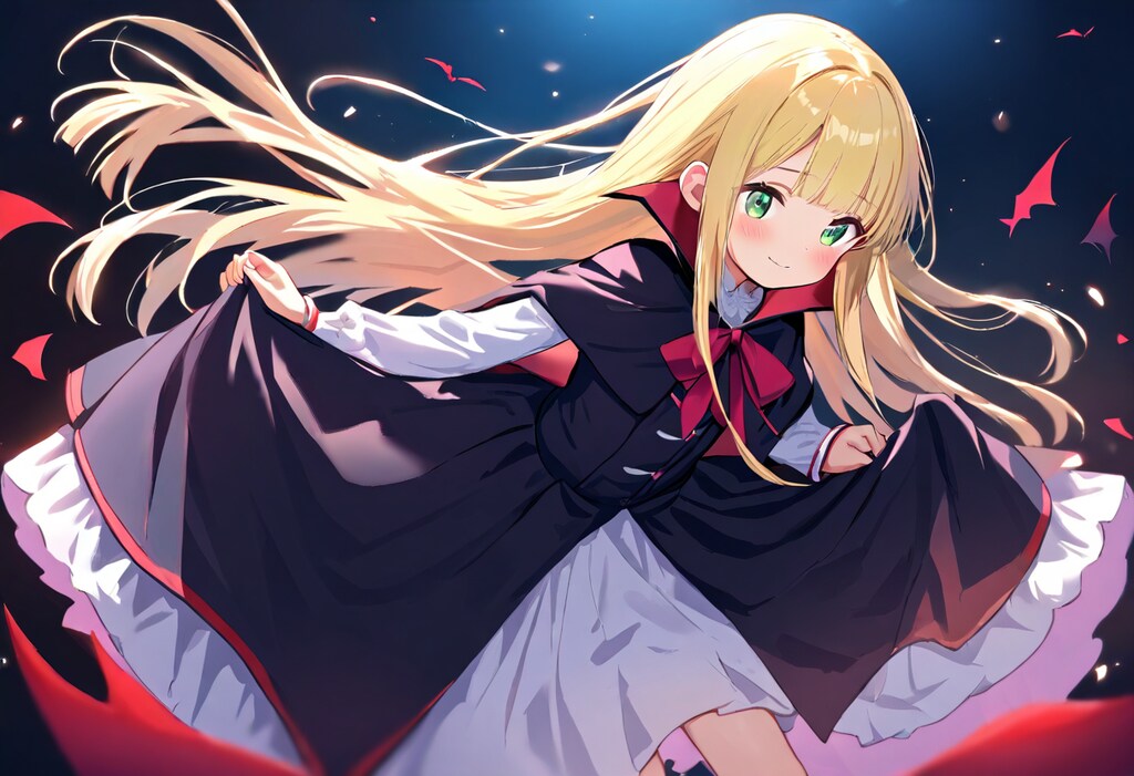 姫カットちゃんのファッションショー 001