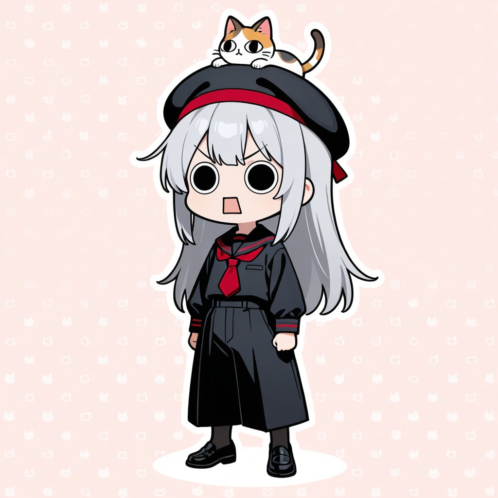 えらいこっちゃ嬢と猫