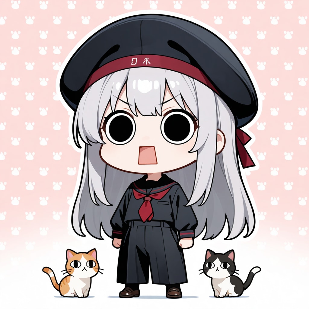 えらいこっちゃ嬢と猫 | の人気AIイラスト・グラビア