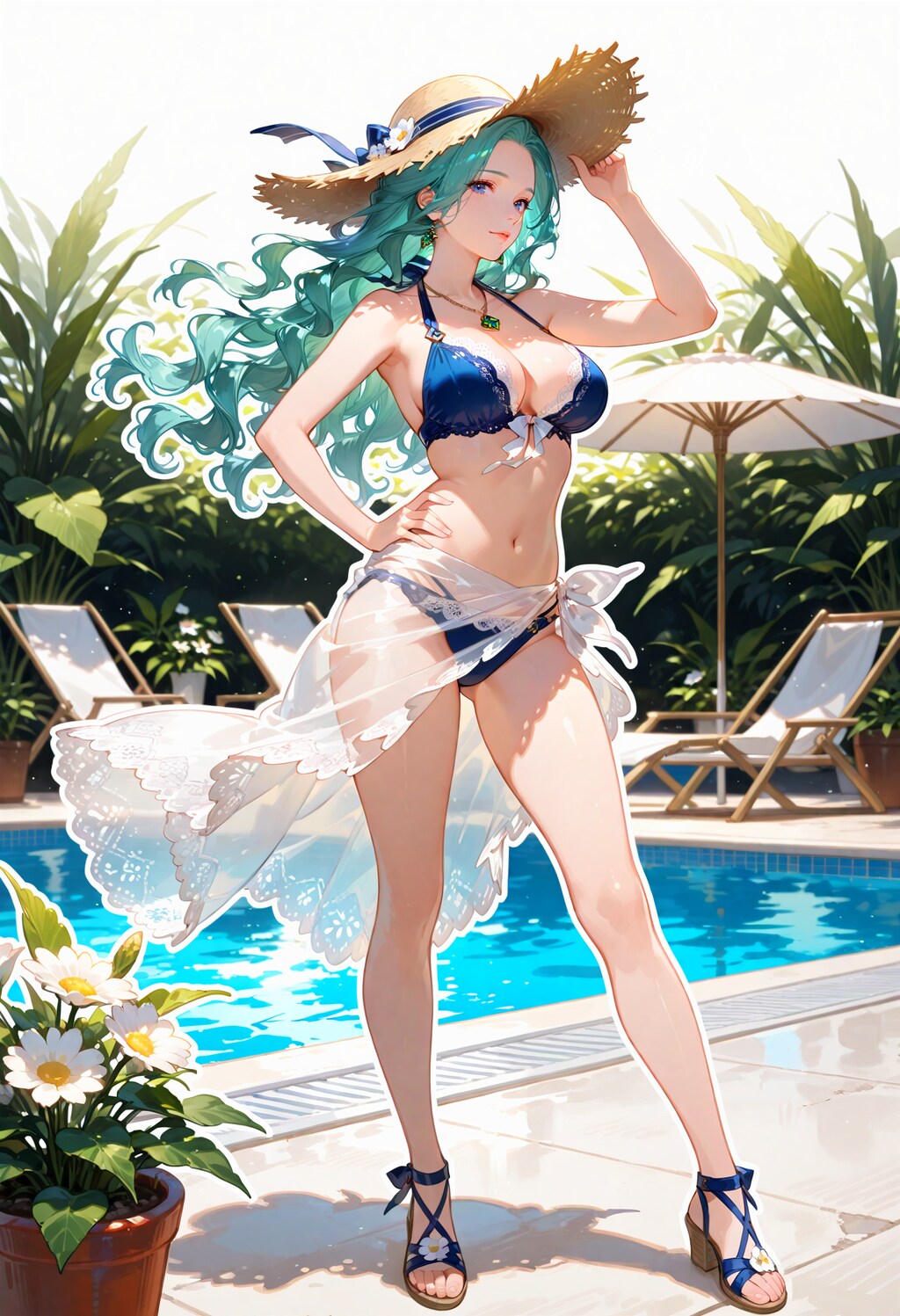 続・夏を先取り。