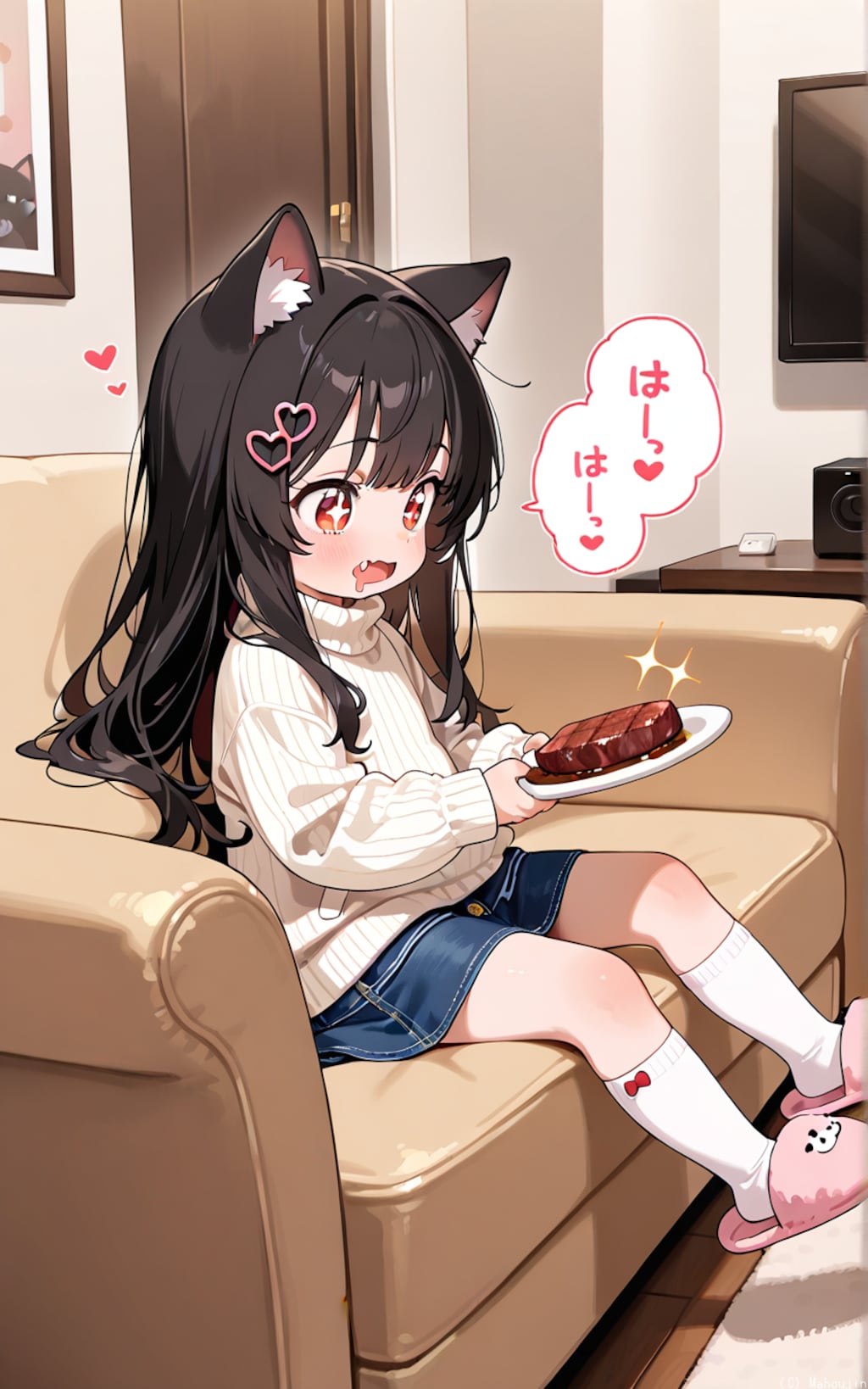 ご飯の時間だよ！！