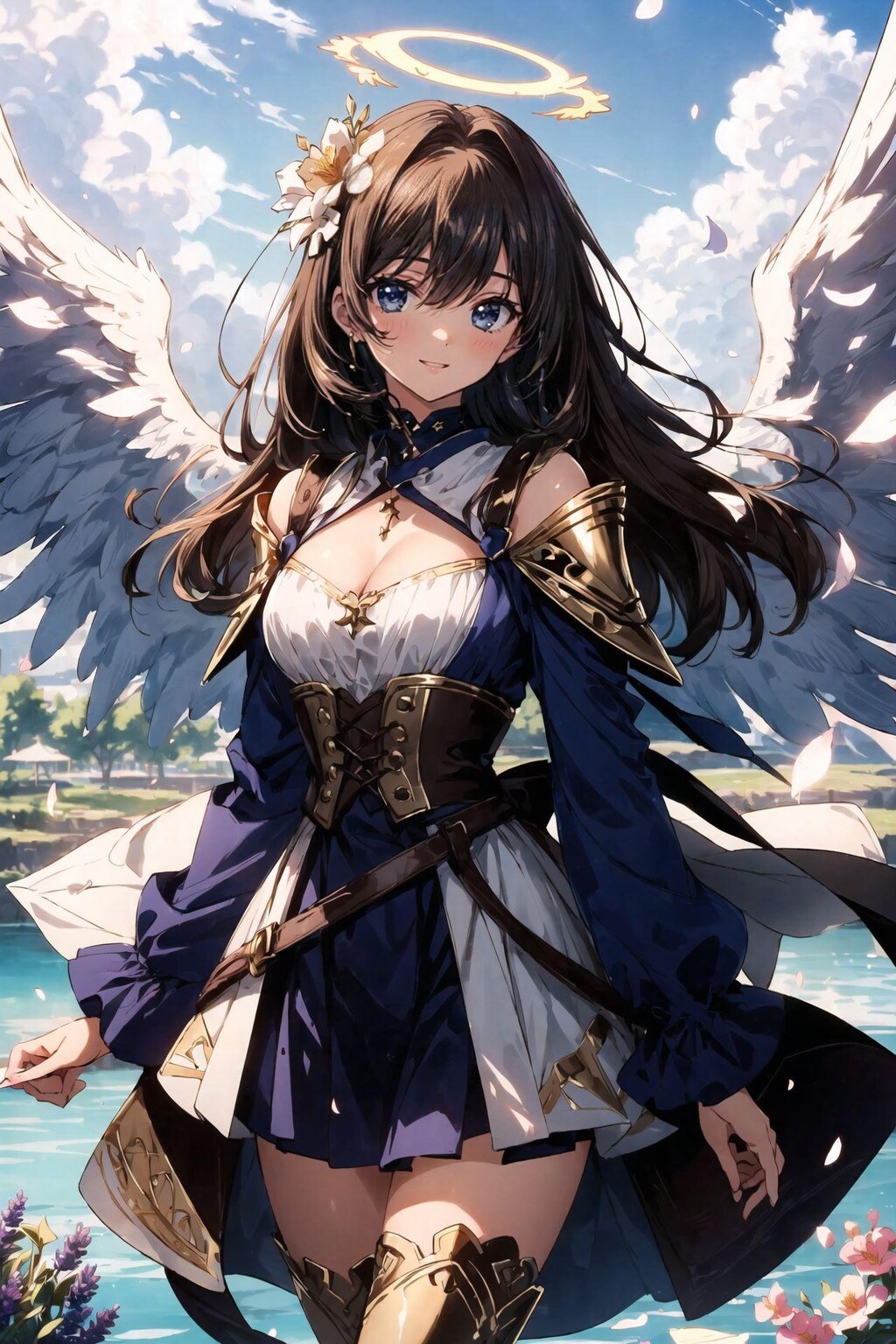 天使さん頑張ります