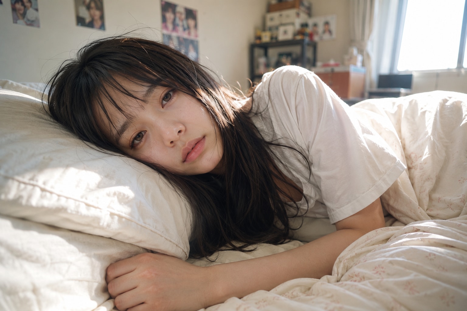 起床からメイクまで