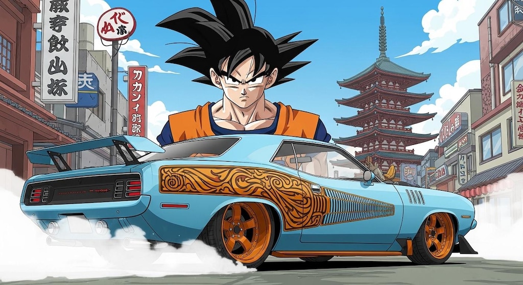 孫悟空とプリマスクーダ