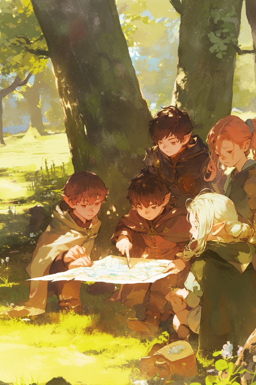 小さな冒険者たち | の人気AIイラスト・グラビア