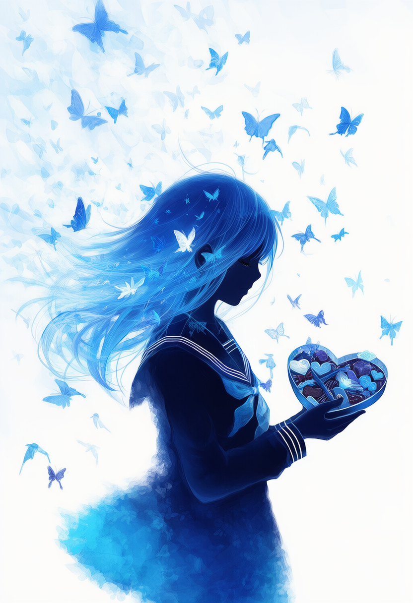 シルエットバレンタイン | の人気AIイラスト・グラビア