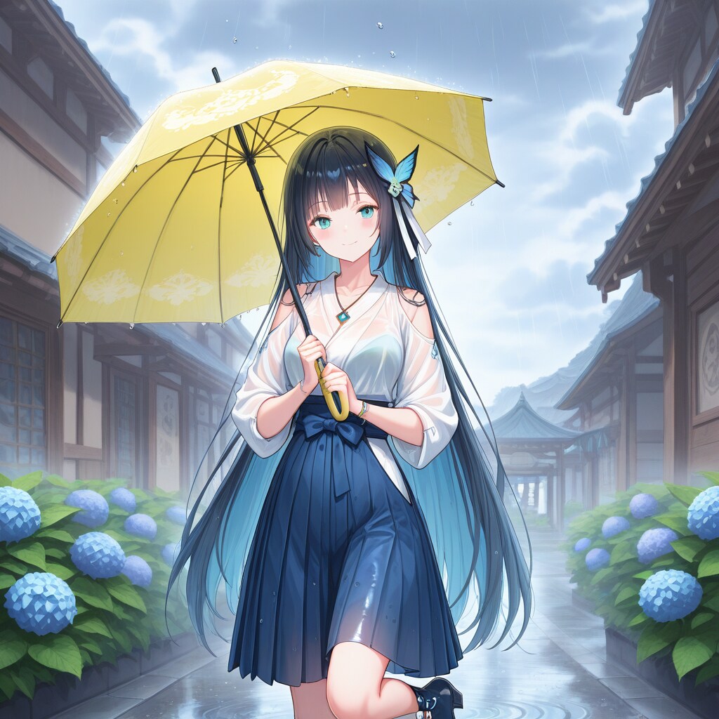 傘の日QILIN ブラ透けなのでr15に