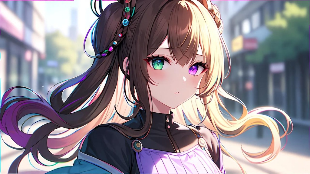 いろんな顔の女の子