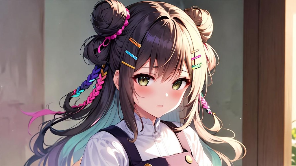 いろんな顔の女の子