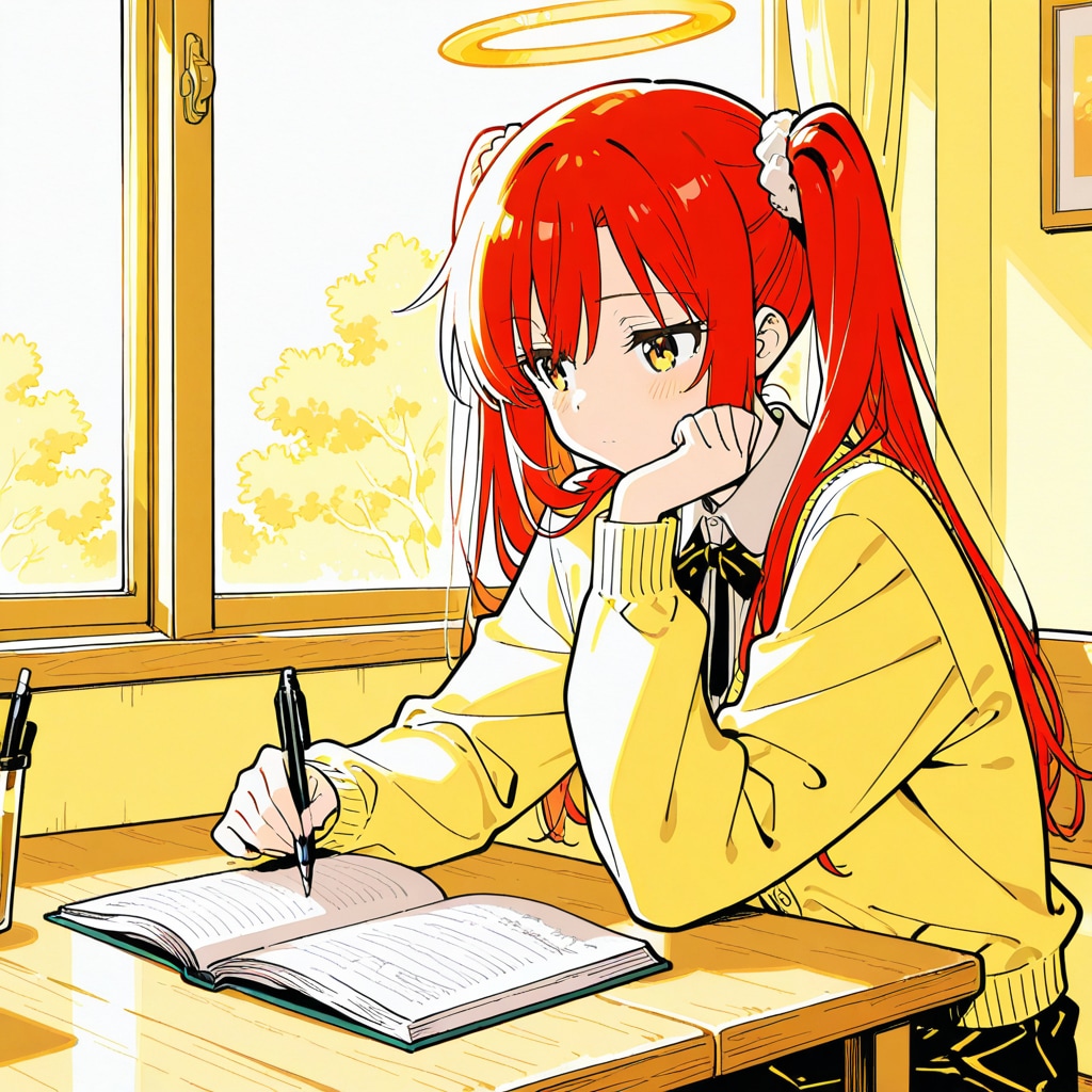 天使ちゃんのお勉強 | の人気AIイラスト・グラビア