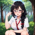 [Lora紹介]野ションを見られた瞬間 3枚目