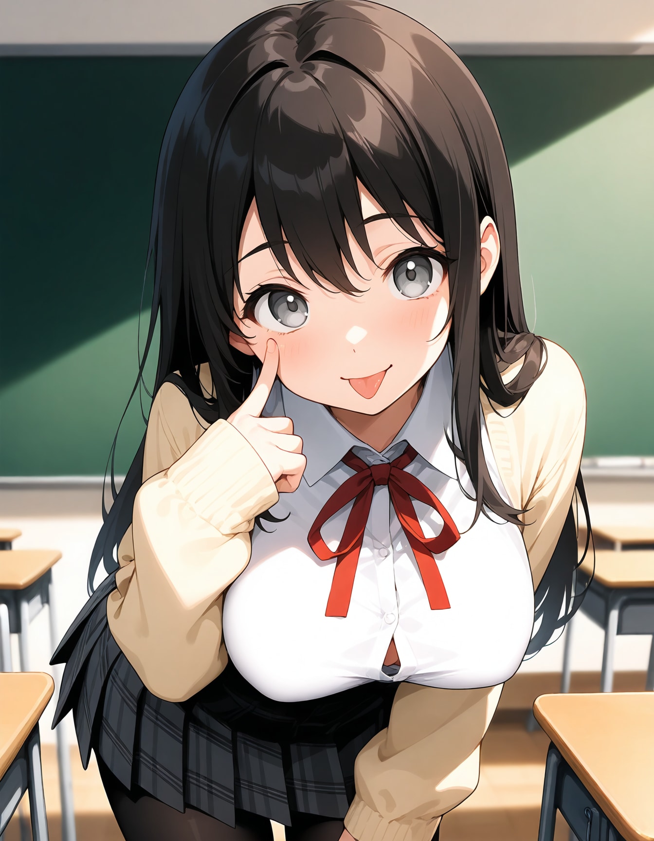あっかんべー