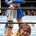 NAOKO(30) VS MIKURU(18) ⑥『逆エビ固め』 7枚目