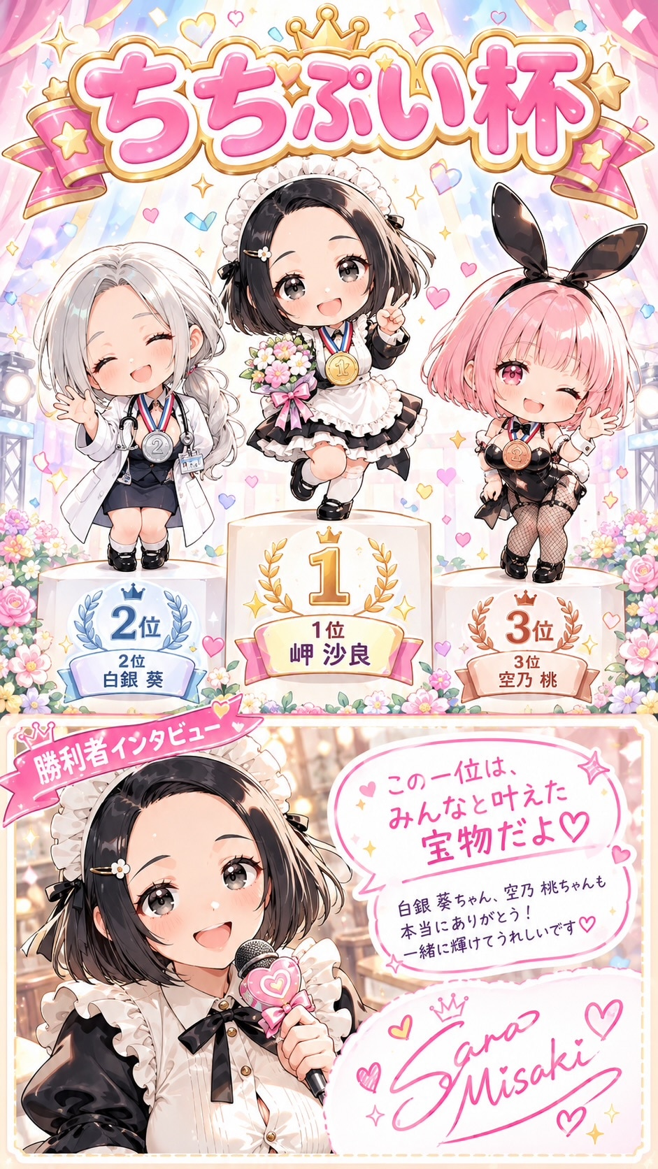 ちちぷい杯💕 | の人気AIイラスト・グラビア