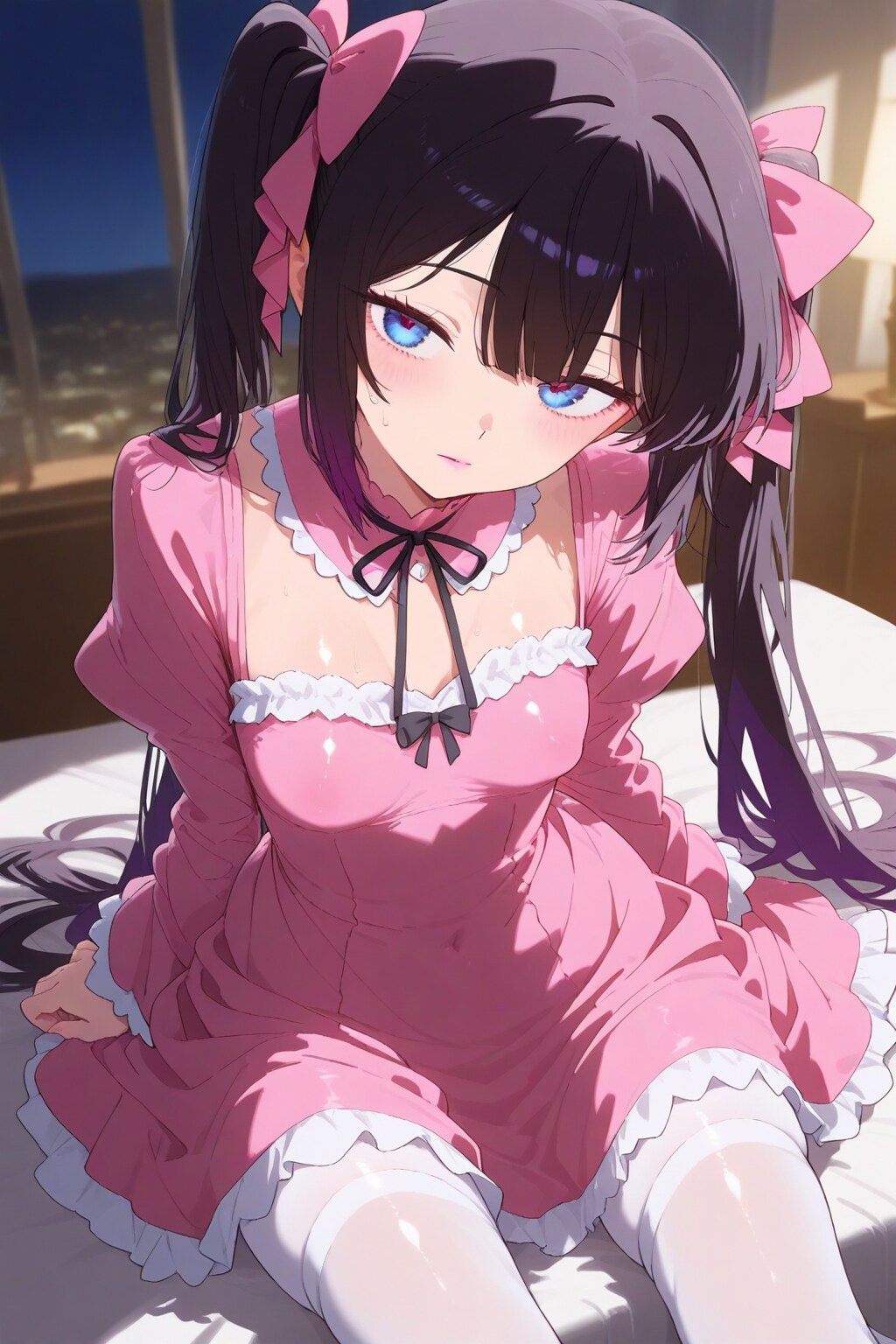 ピンク色のゴスロリさん