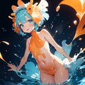 ウミウシ娘・橙色系 10枚目
