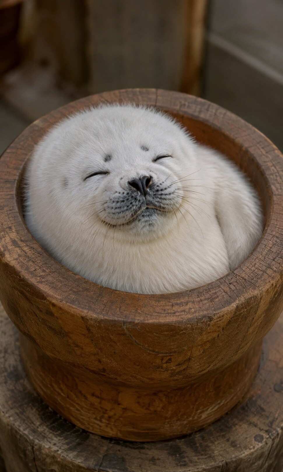 【本日の癒し】お餅？