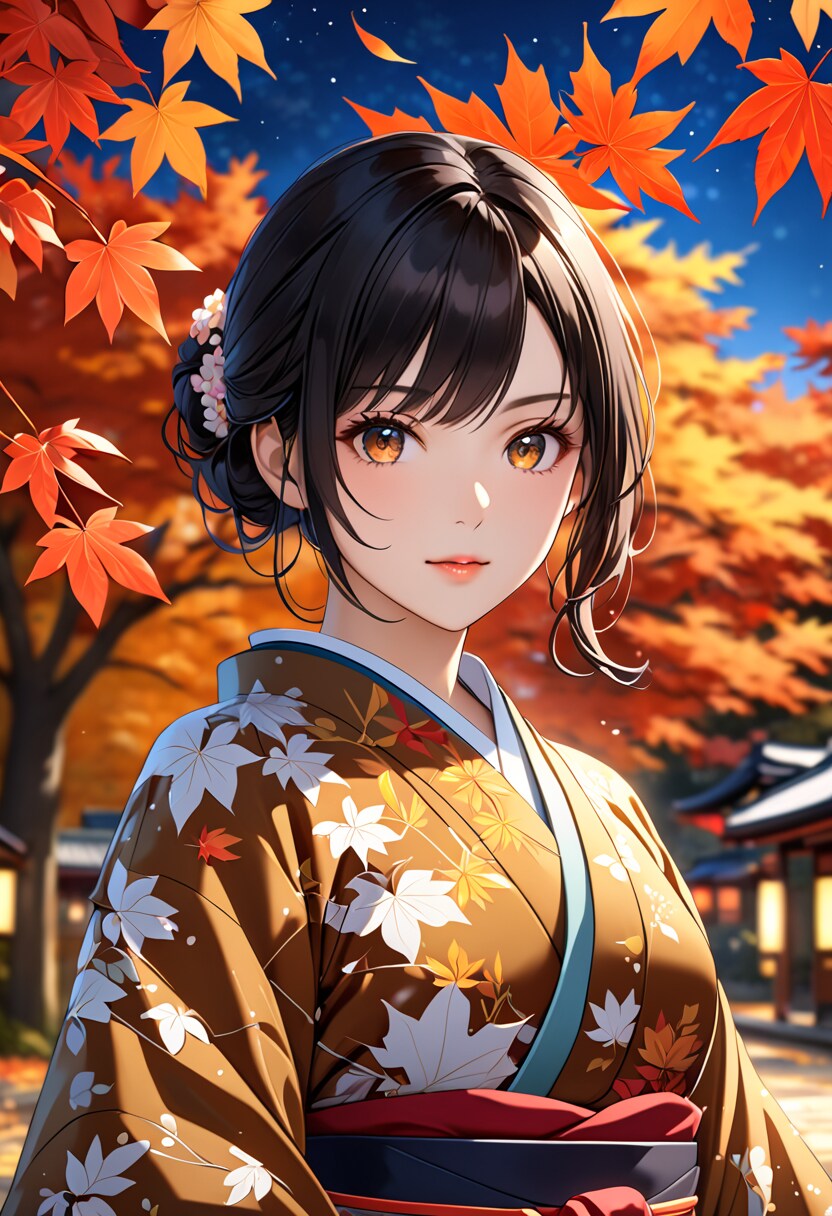 着物 #2　紅葉狩り