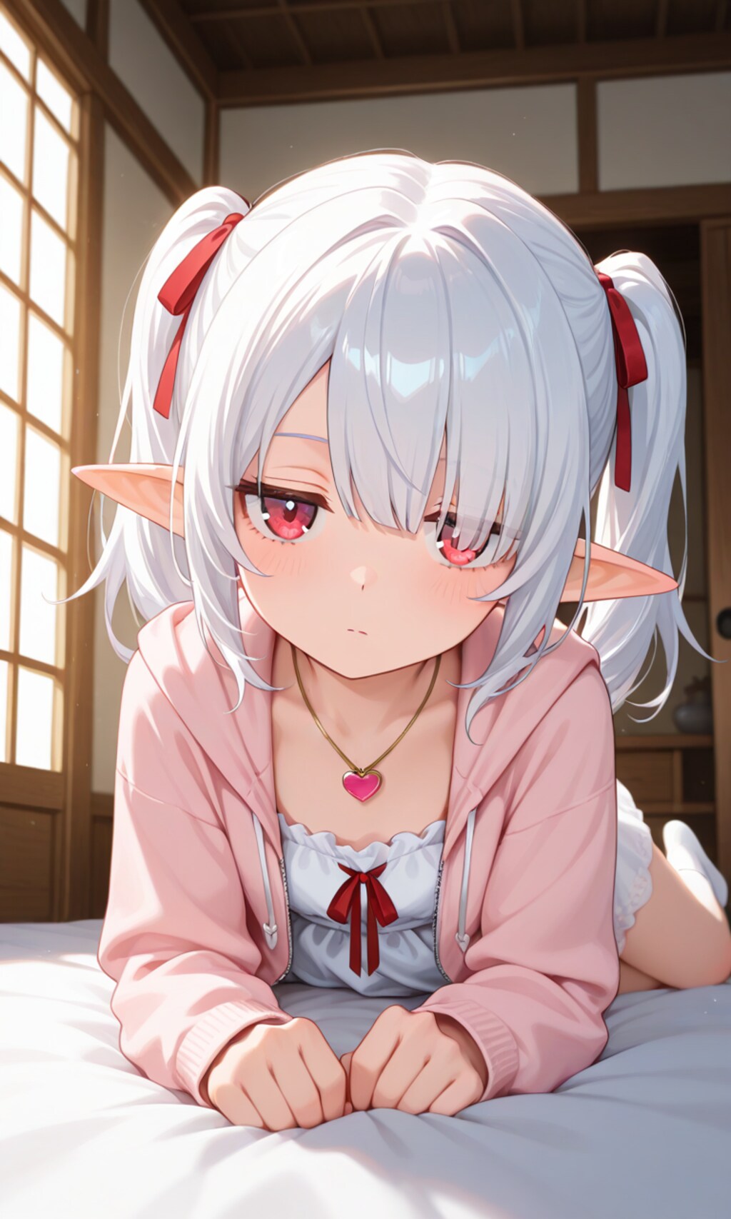 ジト目のシロネさん