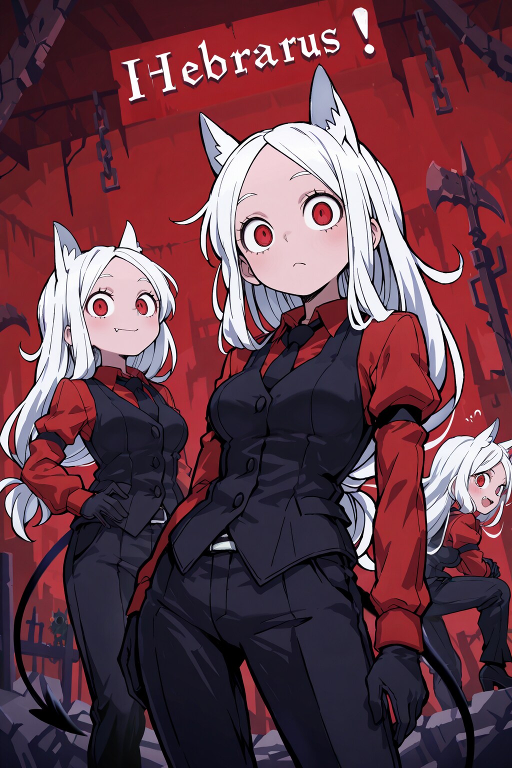 ケロベロス娘（Helltaker）