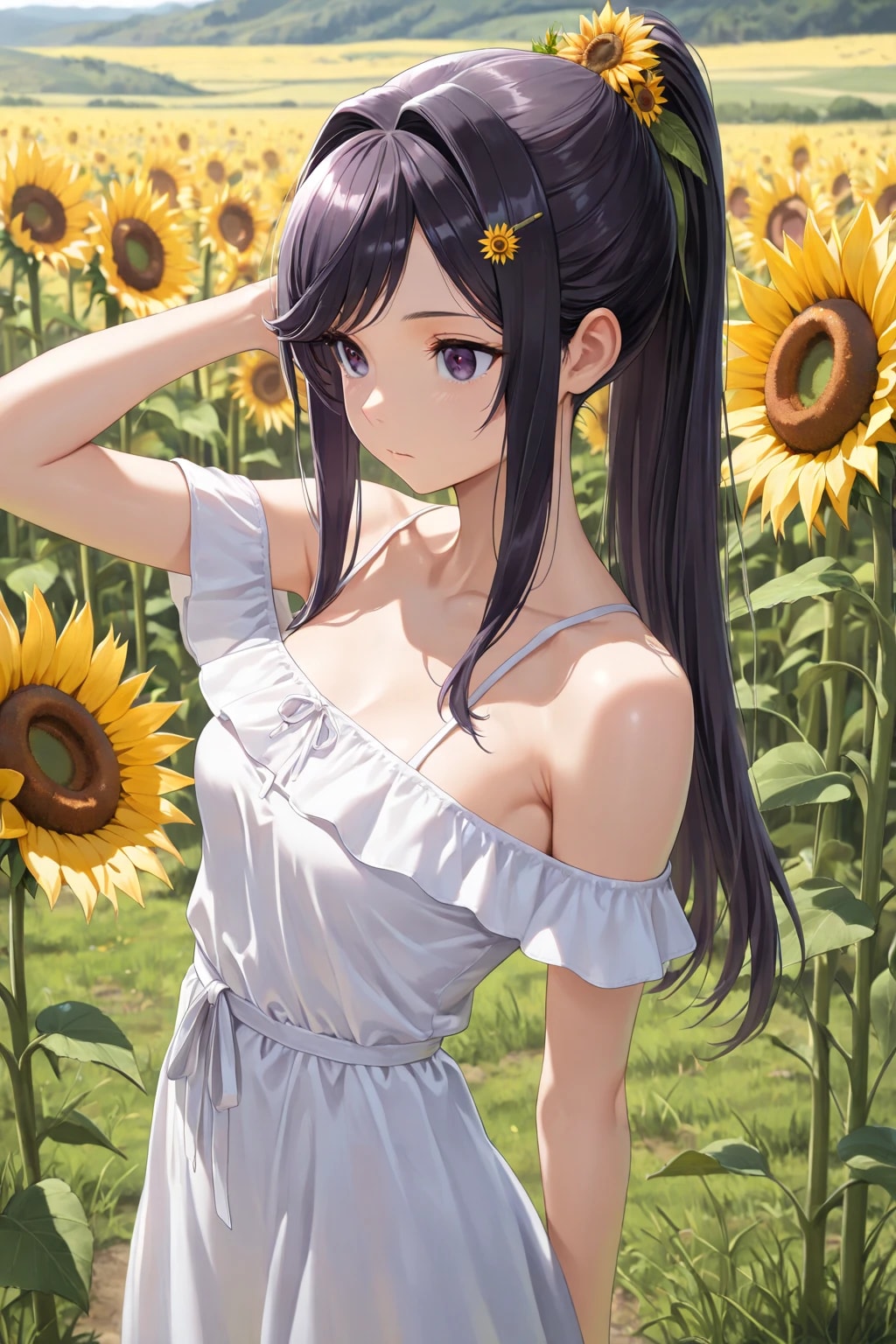 私達ひまわりガール