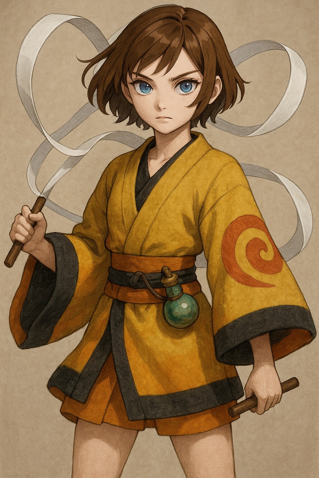 作成中のキャラクター…続