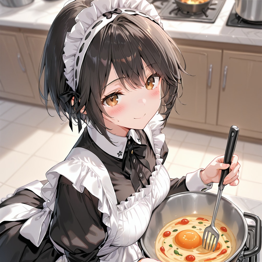 お手伝いうちの子ふーかお料理だ　弾