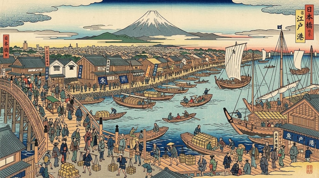 江戸の港