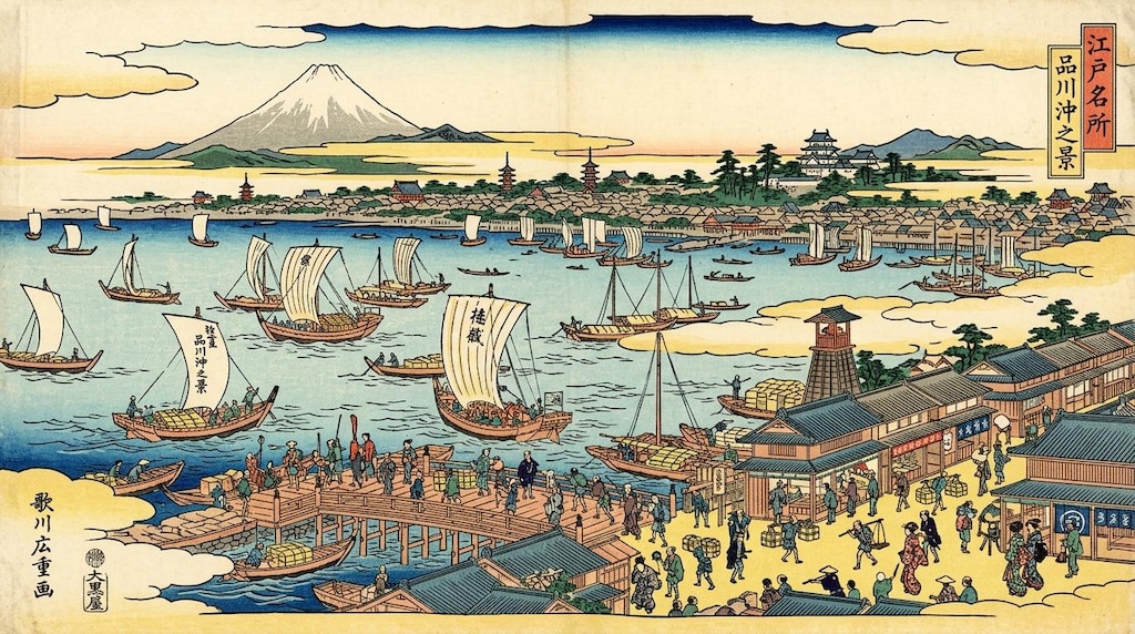 江戸の港