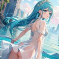 透明ドレス 2枚目