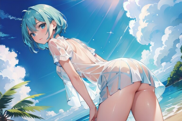 透明ドレス