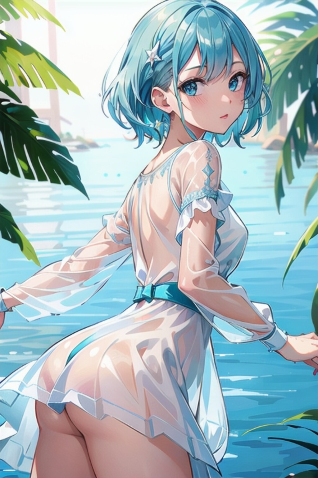 透明ドレス