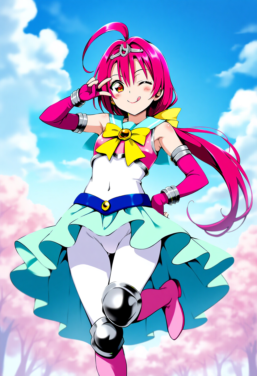 かわいさをアピールするうちの子