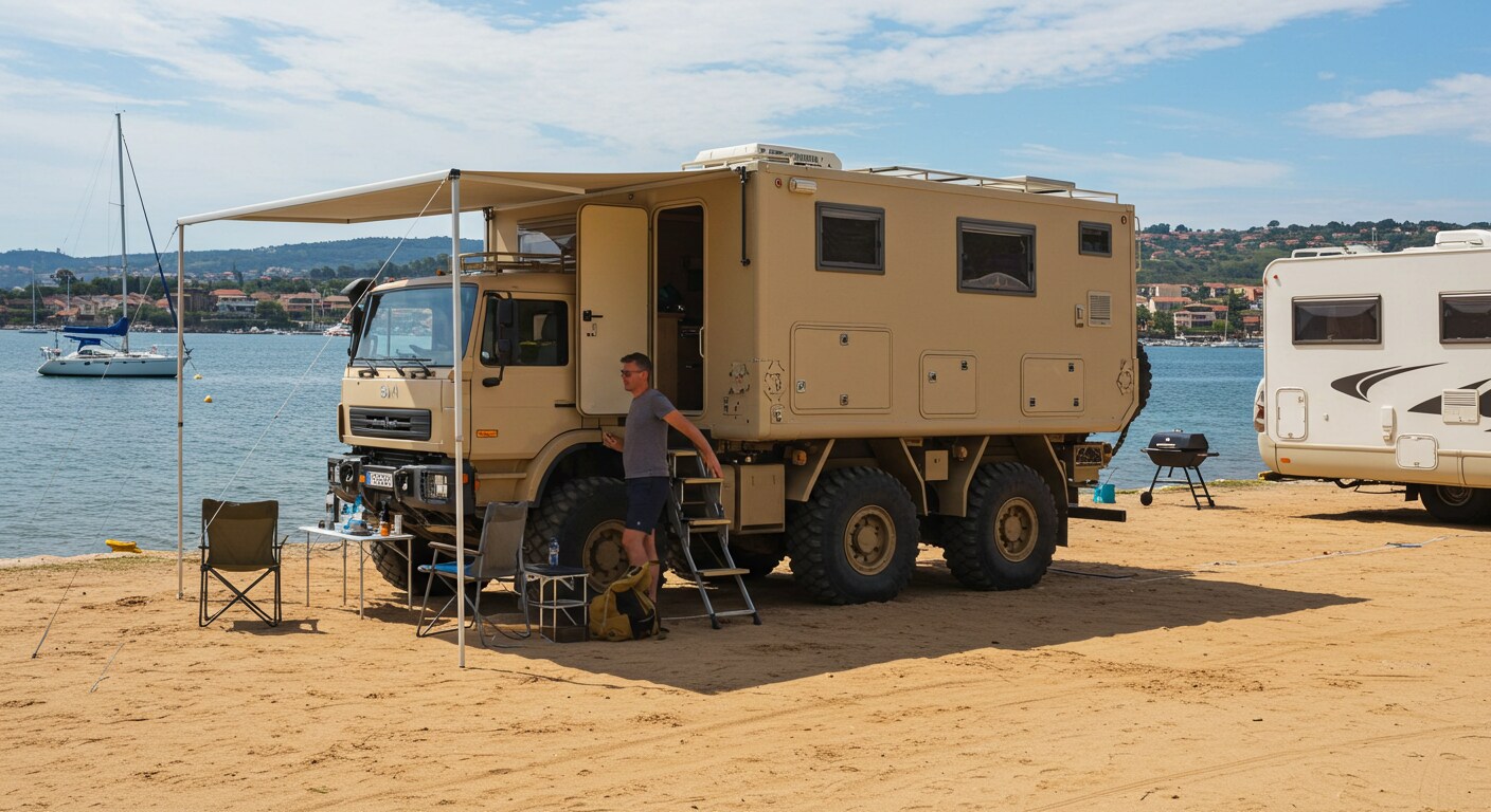 キャンピングカー | の人気AIイラスト・グラビア