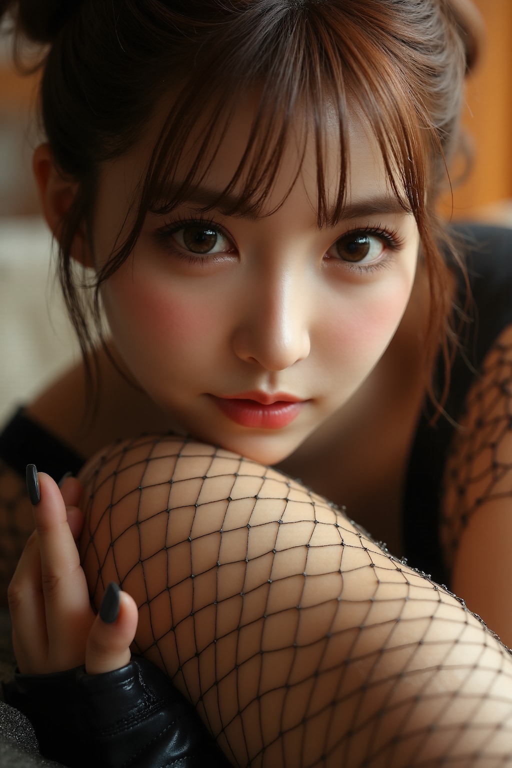 網タイツとか〜😄