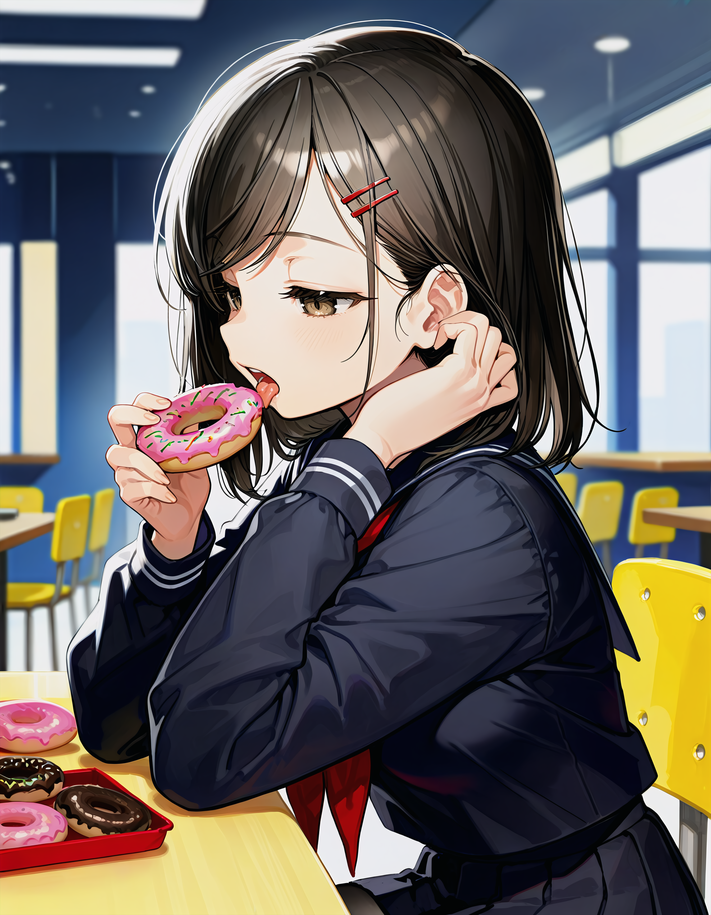 フードコートで見かけたあの子
