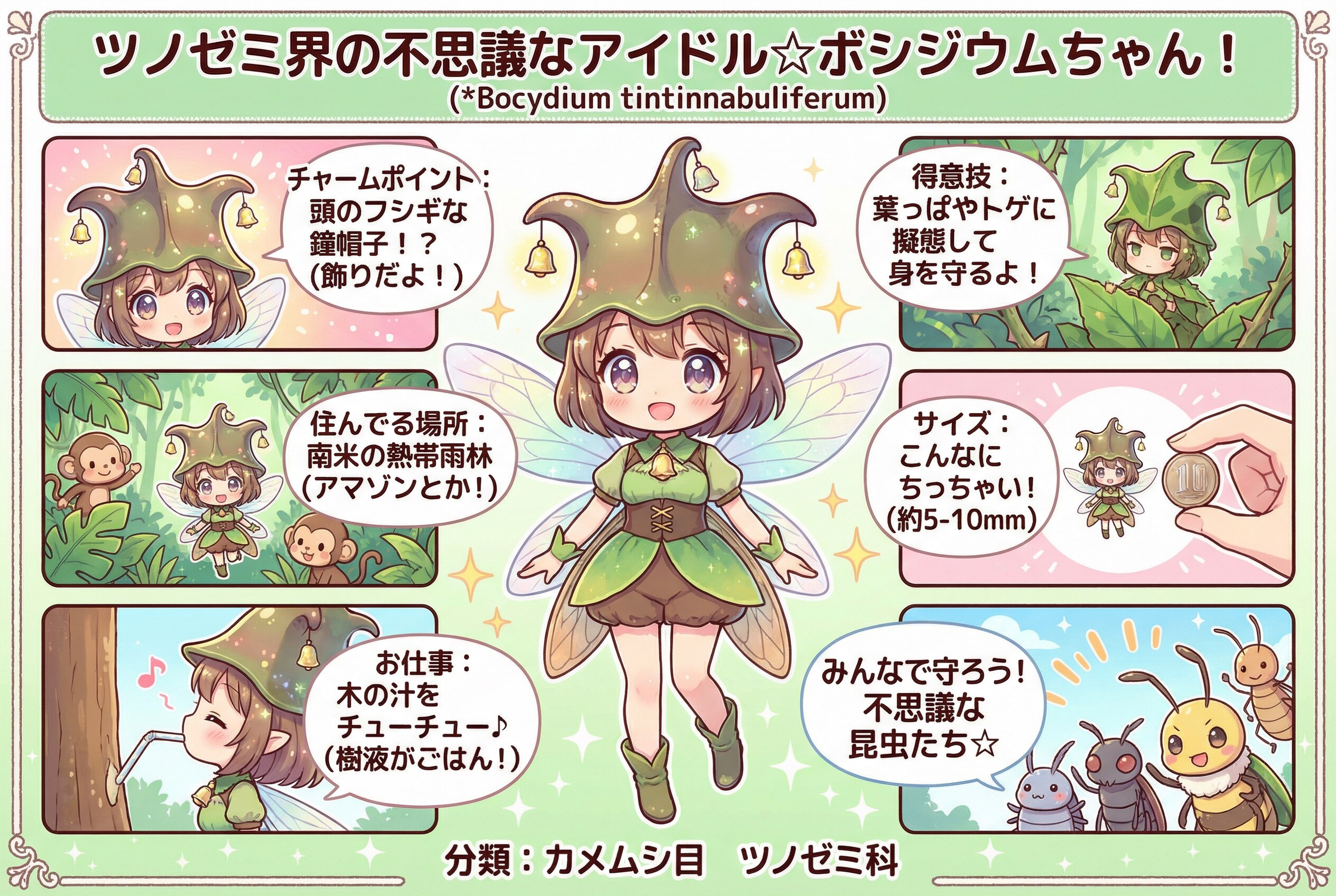 ヨツコブツノゼミちゃん | の人気AIイラスト・グラビア