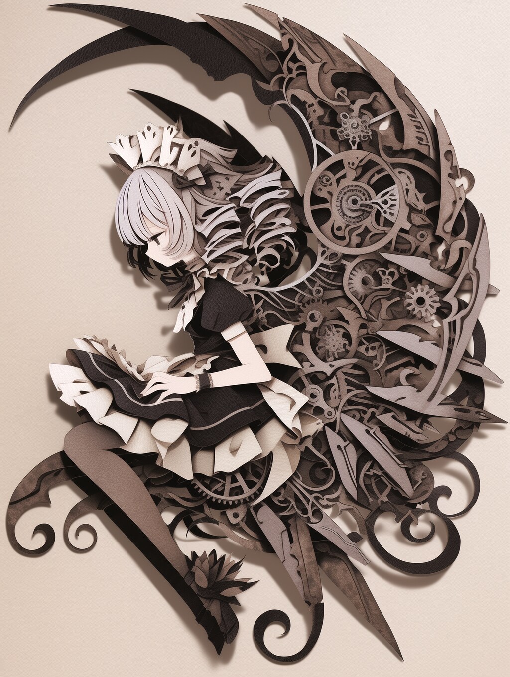 機械仕掛けのメイドさん