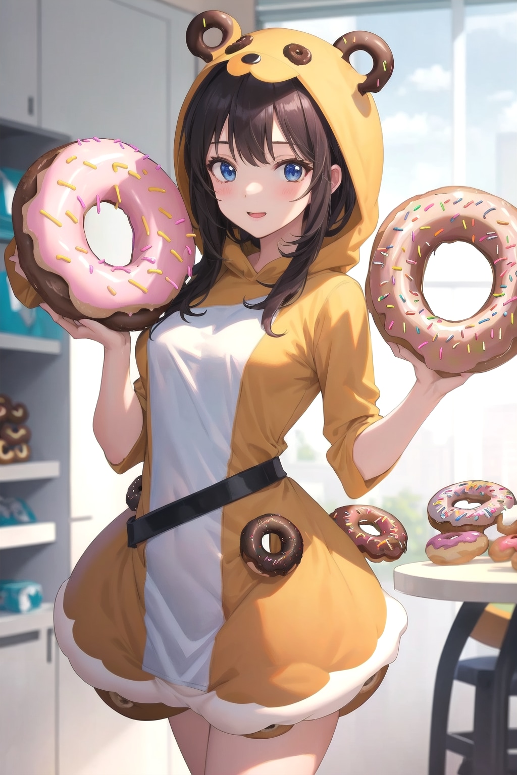 ドーナツの擬人化 | の人気AIイラスト・グラビア