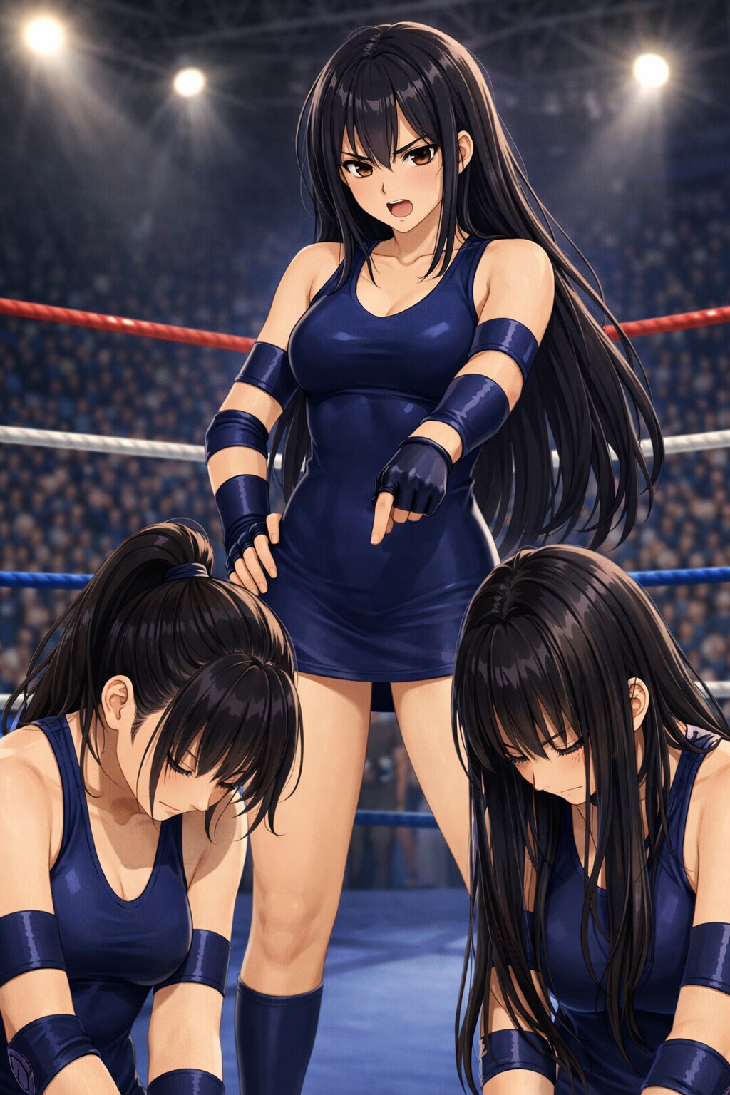 親子プロレスに…２