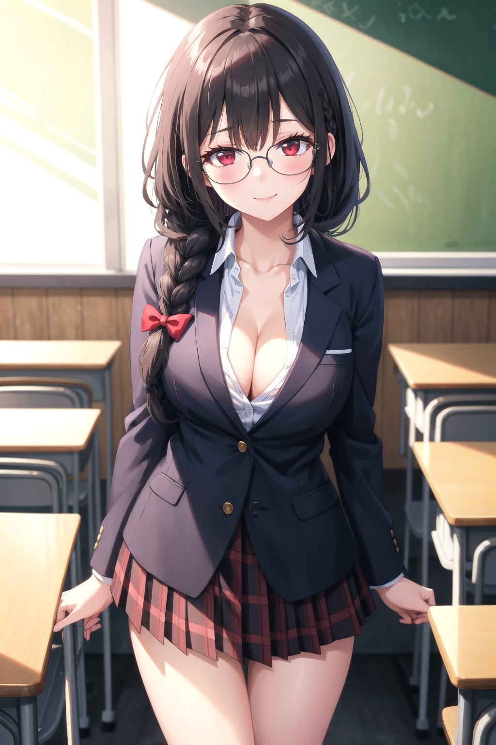 「先生、この谷間に見覚えはありませんかぁ～？」