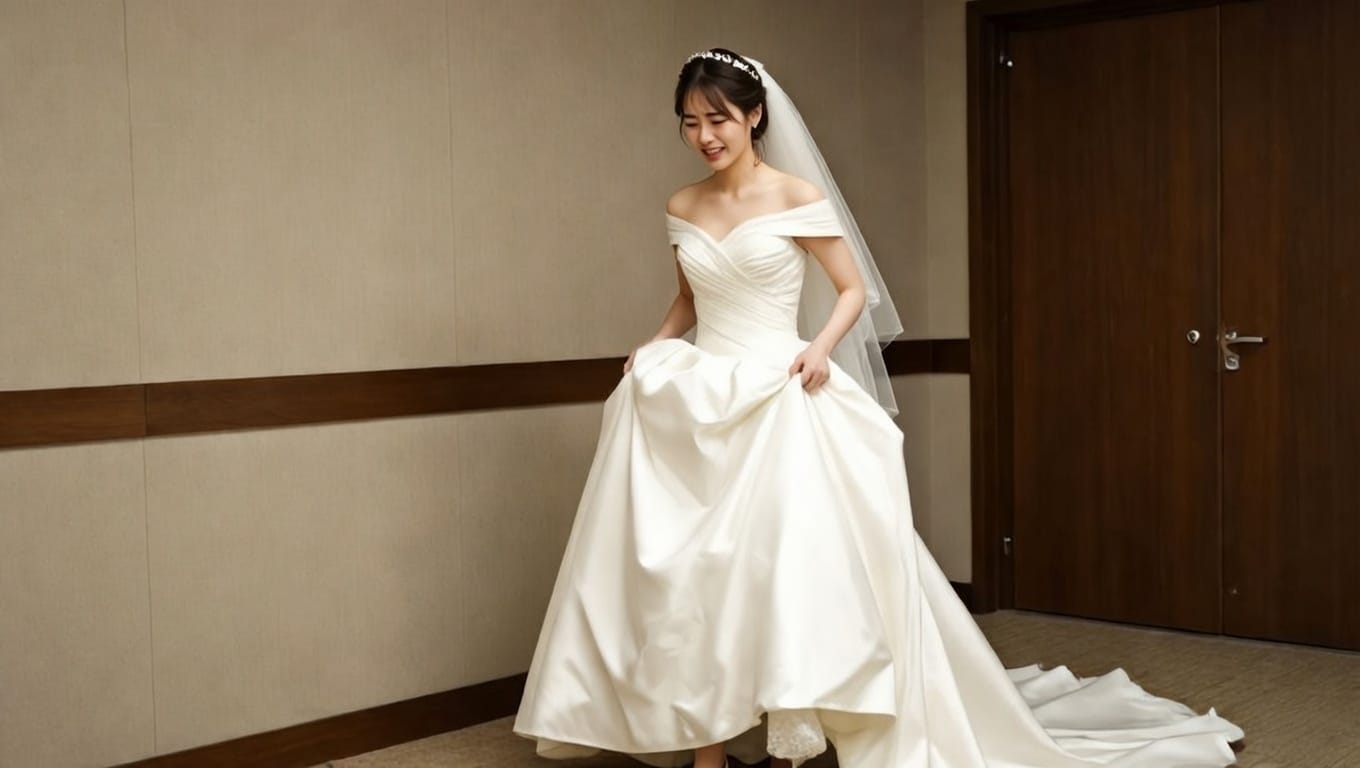 結婚式でお漏らししちゃった花嫁6