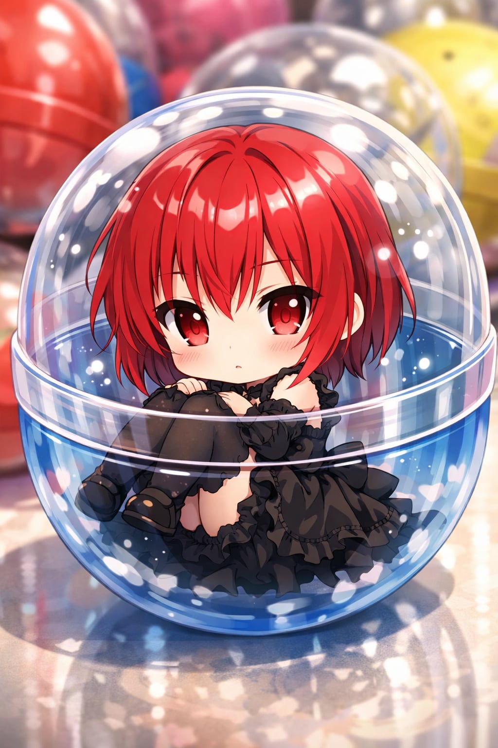 新モデルPHOENIXちゃんをカプセルに入れたよ