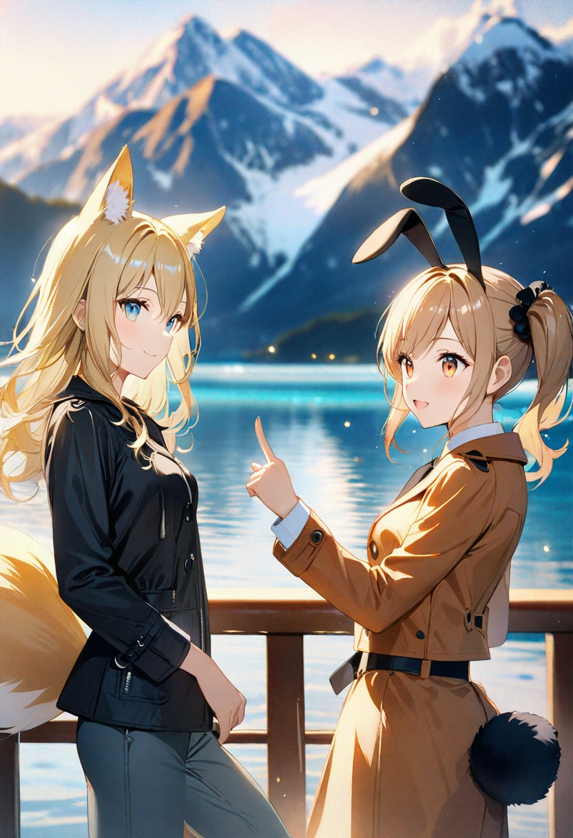 アラスカで氷河クルーズ🦊🐇