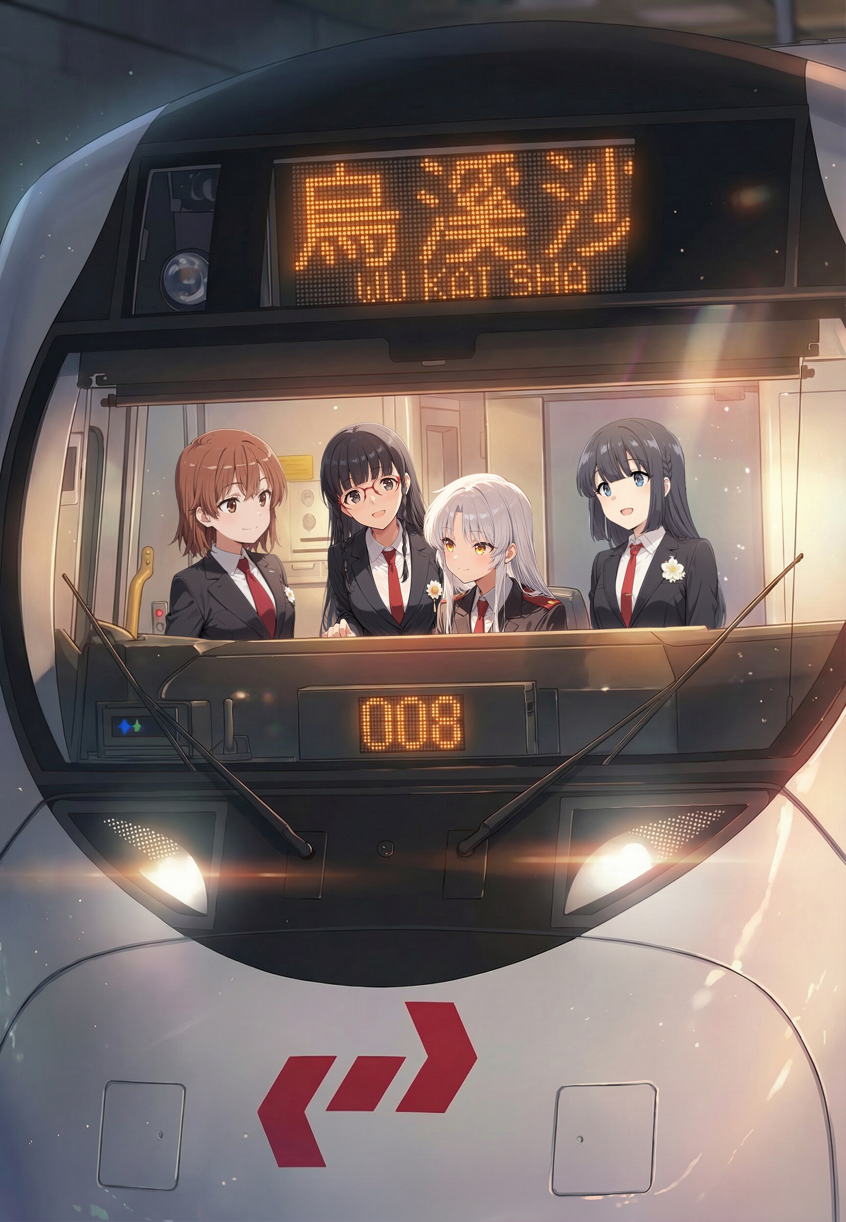 鉄道・開通式前のリラックスタイム - 1